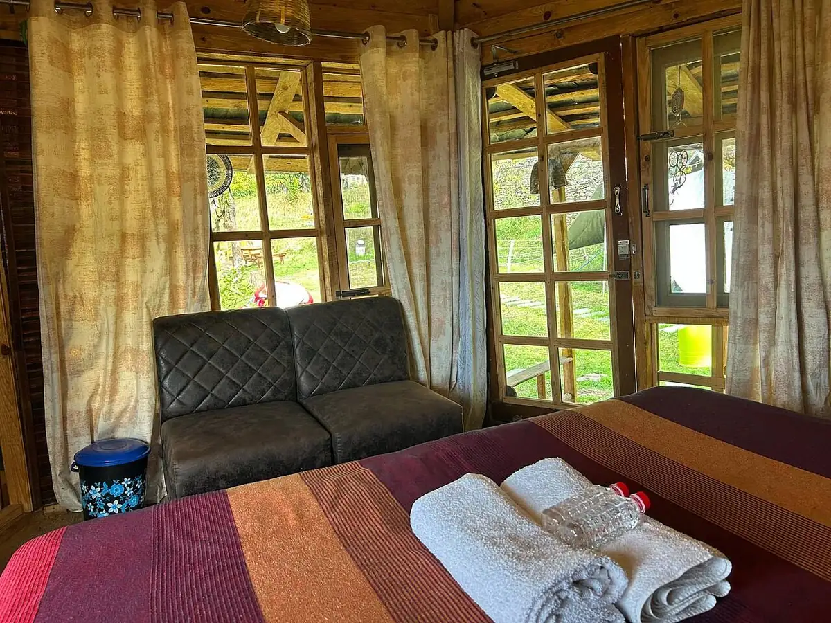 Homestay surrounded by greenery