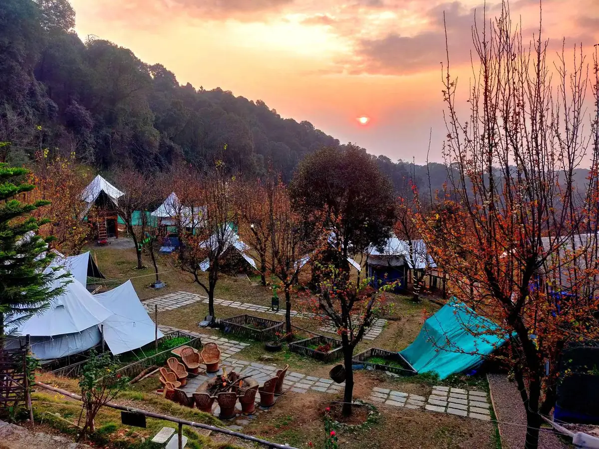 Tsering Jong Monastery in Bir, Himachal Pradesh