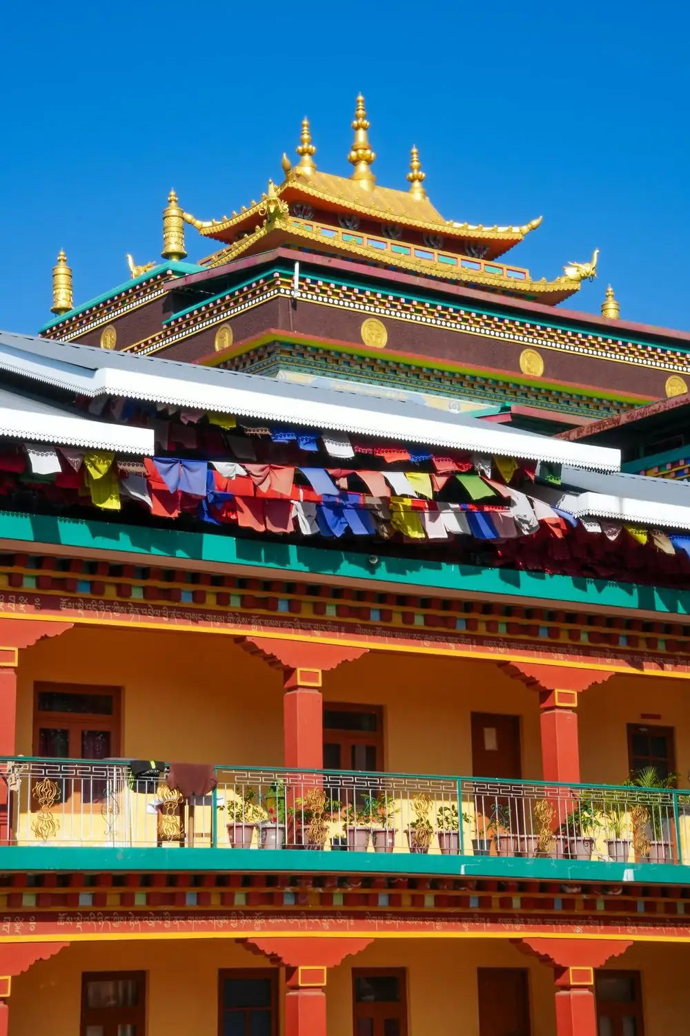 Monastery architecture in the Bir area